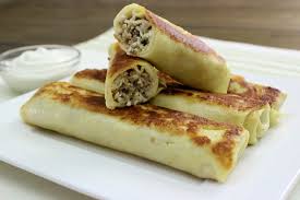 Blini with Beef 12000 Som