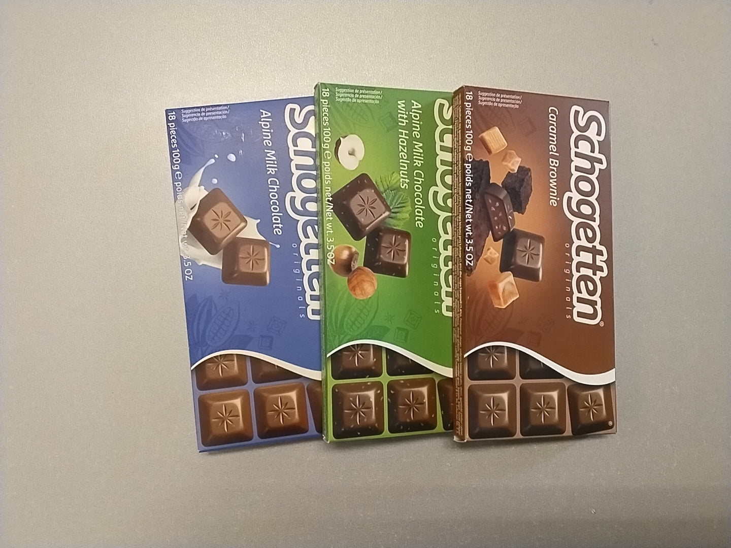 Schogetten chocolate variety 3.5 oz