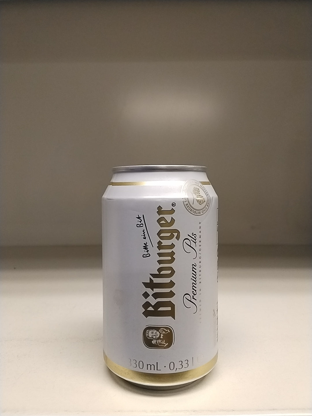 1 Bitburger Beer