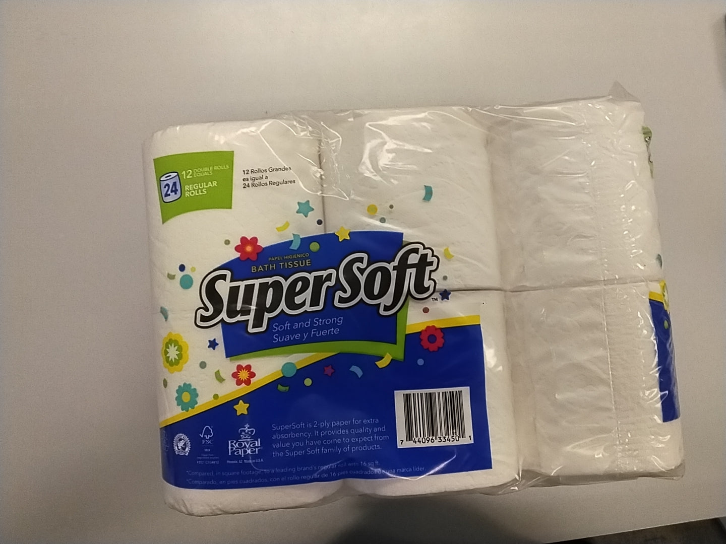 SuperSoft toilet paper