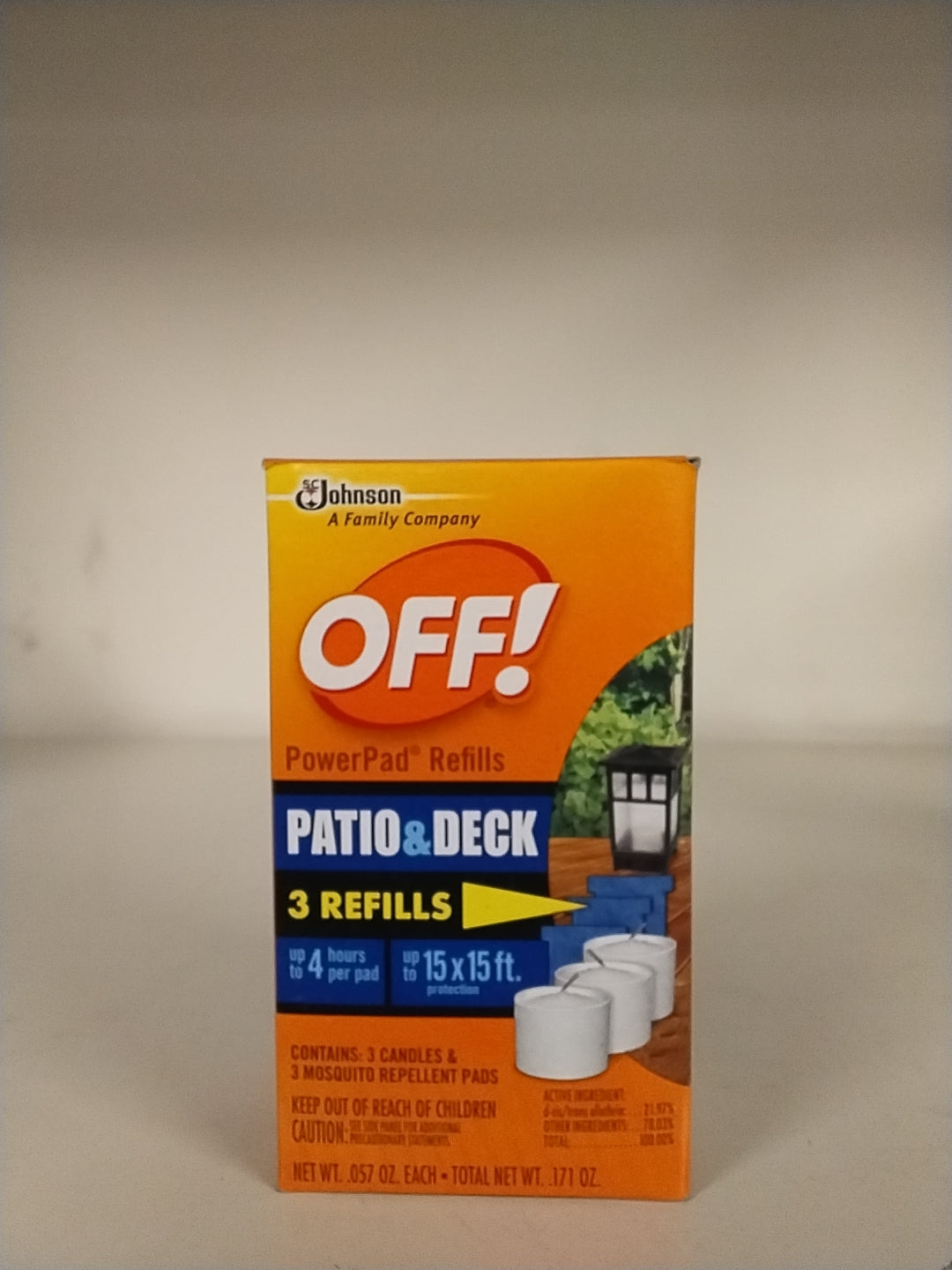 Off - patio and deck