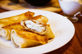 Blini with Cottage Cheese 12000 Som