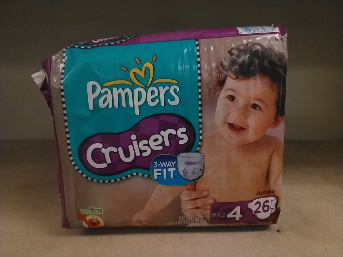 Pampers 3-way 26 diapers