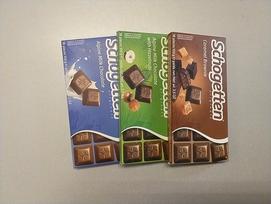 Schogetten chocolate variety 3.5 oz
