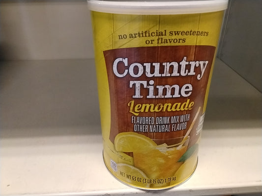 Country Time Lemonade mix 63oz