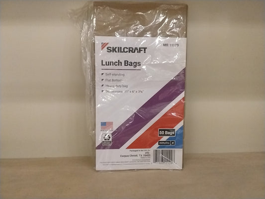Lunch bags skilcraft / 50 bags