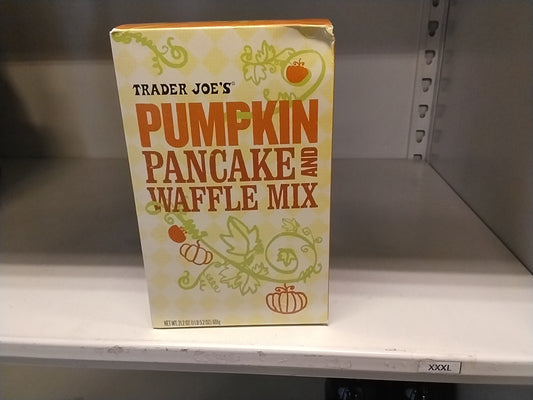 TJ's Pumpkin waffle mix 21.2oz
