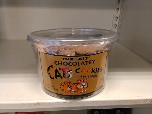 TJ's Chocolate cats cookies 16oz