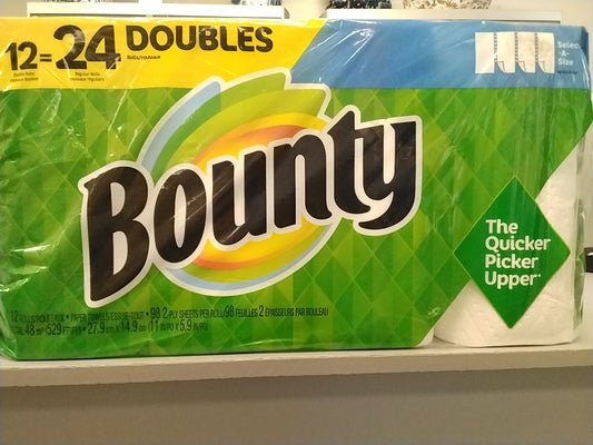 Bounty Paper Towels 12 pack