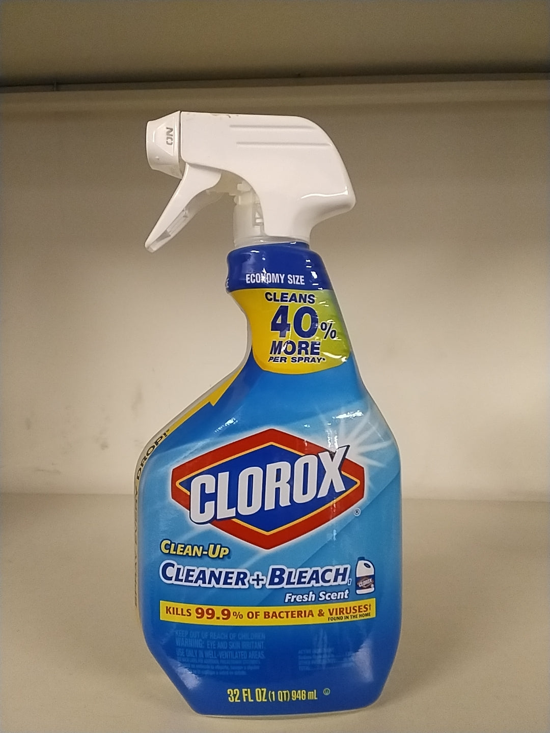 Clorox- cleaner and bleech