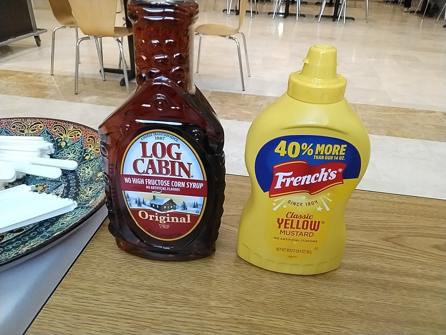 Toppings syrup/ fruit mixed/ mustard cafeteria 5000 som