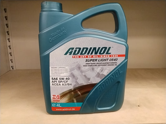 Motor oil 5W-40 4ltr