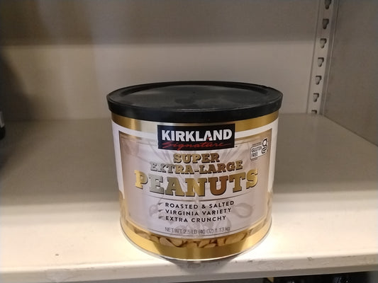 Kirkland peanuts 2.5 lb