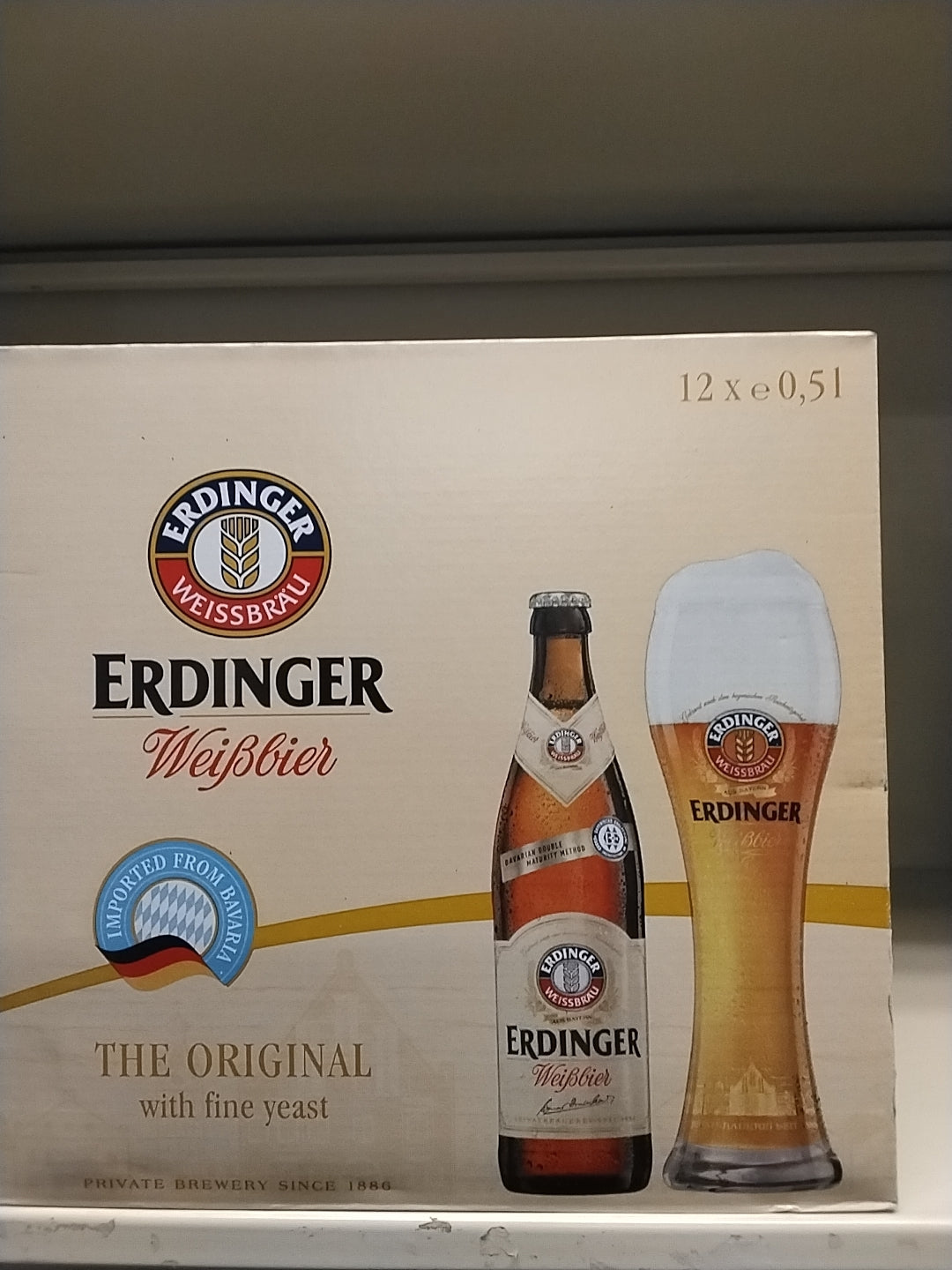 12 pack Erdinger