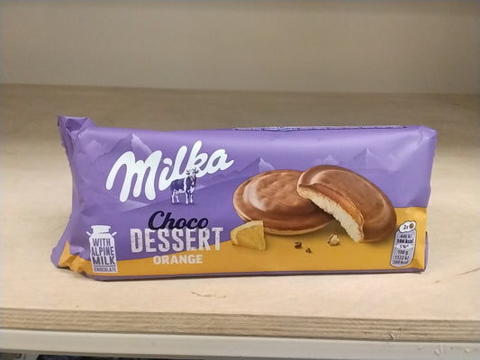 Milka choco dessert / orange