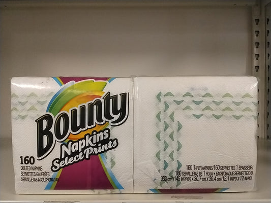 Bounty napkins